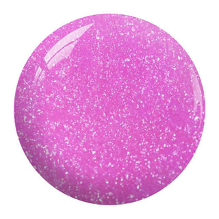 NuGenesis Dip Powder - NL 27 Don't judge - Purple, Glitter Colors