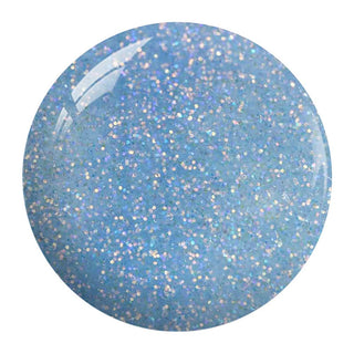 NuGenesis Dip Powder - NL 30 Taking Chances - Blue, Glitter Colors