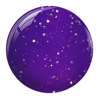 NuGenesis Dip Powder - NU 133 Purple N Glitz - Purple, Glitter Colors