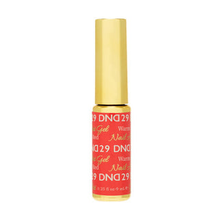 DND - Gel Nail Art Liner - Warm Red - #029