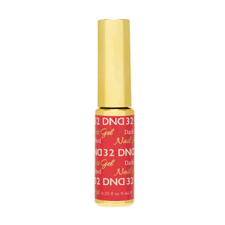 DND - Gel Nail Art Liner - Dark Red - #032