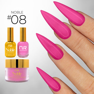 NuRevolution Noble 4 in 1 #008 Pink Paradise