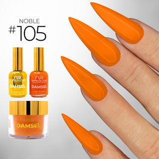 NuRevolution Noble 4 in 1 #105 Sizzling Tangerine