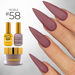 NuRevolution Noble 4 in 1 #058 Mauve Elegance