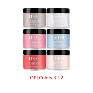 OPI Dipping Powder Starter Kit 2: A61, B56, N55, N61, L64, L26