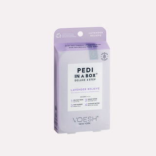 Pedi in a Box Deluxe 4 Step Lavender Relieve