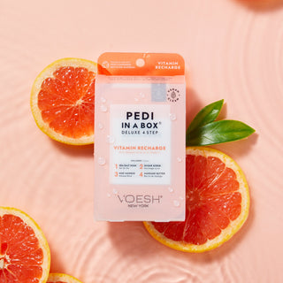 Pedi in a Box Deluxe 4 Step Fruity Trio ($21 value)