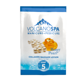 Volcano Spa: 6 Step Pedicure Kit - Honey Pearl