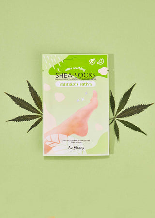 Shea Butter Socks - Cannabis Sativa