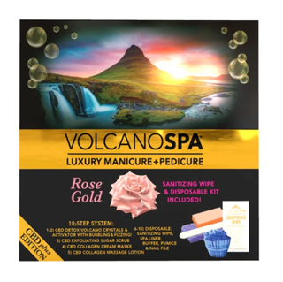 Volcano Spa 10-in-1 Spa Kit - Rose Gold