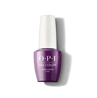 OPI Gel T85 Samurai Breaks a Nail