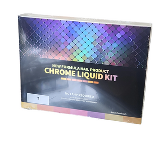 Hang Gel x 6 bottle Chrome Liquid Kit 1