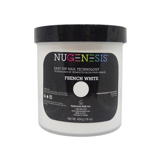 NuGenesis French White - Pink & White 16 oz