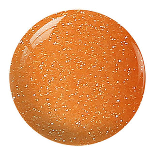 NuGenesis Dip Powder - NU 006 Lucky Penny -  Orange, Glitter Colors