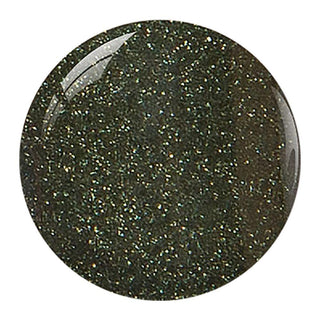 NuGenesis Dip Powder - NU 035 Emerald Envy - Green, Glitter Colors