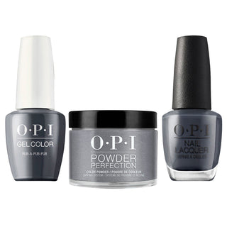 OPI 3 in 1 - U18 Rub-a-Pub-Pub - Dip, Gel & Lacquer Matching