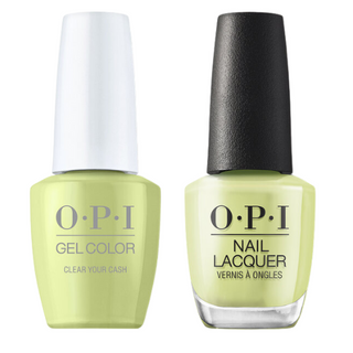 OPI Gel & Polish Duo: S005 Clear Your Cash