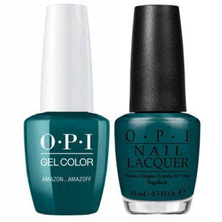 OPI Gel & Polish Duo:  A64 Amazon Amazoff