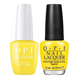 OPI Gel & Polish Duo:  A65 I Just Can't Cope acabana