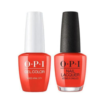 OPI Gel & Polish Duo:  L22 A Red vival City