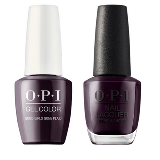 OPI Gel & Polish Duo: U13 Good Girls Gone Plaid