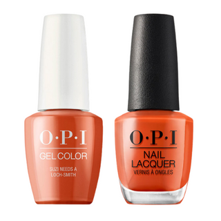 OPI Gel & Polish Duo: U14 Suzi Needs a Loch-smith