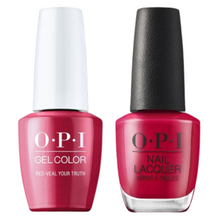 OPI Gel & Polish Duo:  F007 Red-Veal Your Truth