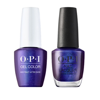 OPI Gel & Polish Duo: LA10 Abstract After Dark