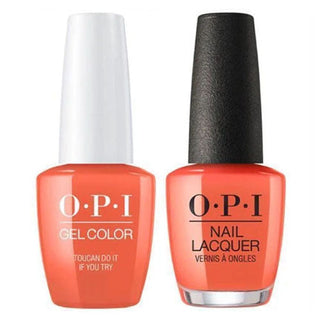 OPI Gel & Polish Duo:  A67 Tocan Do It If You Try