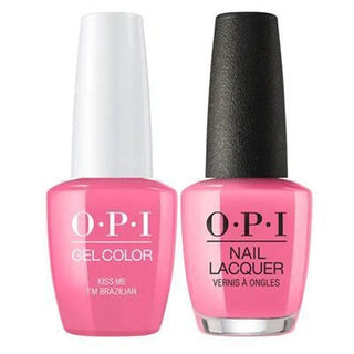 OPI Gel & Polish Duo:  A68 Kiss Me I'm Brazilian