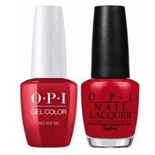 OPI Gel & Polish Duo:  A70 Red Hot Rio