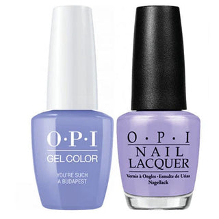 OPI Gel & Polish Duo:  E74 You're such a Budapest