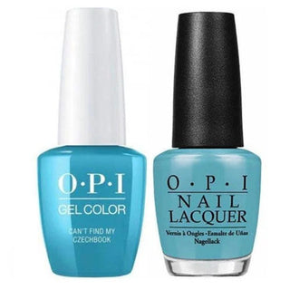 OPI Gel & Polish Duo:  E75 Can't Find My Czechbook