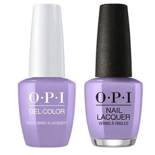 OPI Gel & Polish Duo:  F83 Polly Want a Lacquer