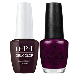 OPI Gel & Polish Duo:  I43 Black Cherry Chutney