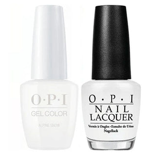 OPI Gel & Polish Duo:  L00 Alpine Snow