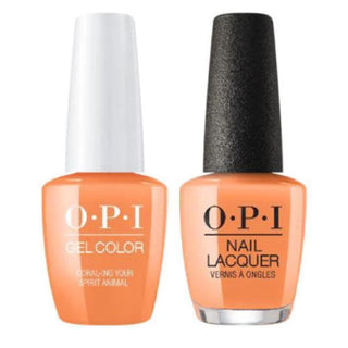 OPI Gel & Polish Duo:  M88 Coral-ing Your Spirit Animal