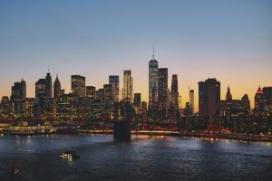 New York landscape — photo by Luca Bravo on Unsplash