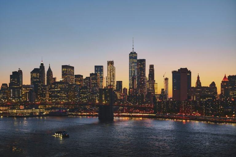 New York landscape — photo by Luca Bravo on Unsplash